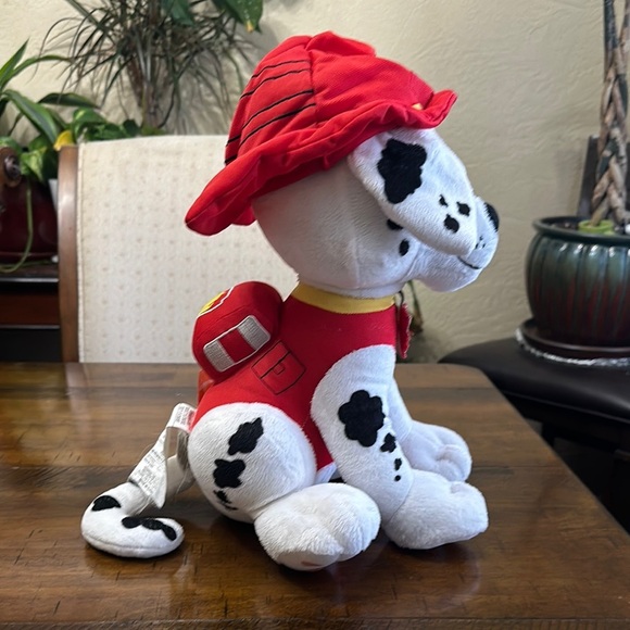 Nickelodeon Marshall Red and White Stuffed Animals - Picture 8 of 12